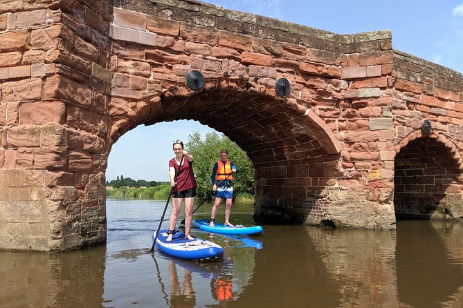 1:1 Private Paddleboarding Tour For Beginners on The River Avon - Getting upright and moving along the Avon