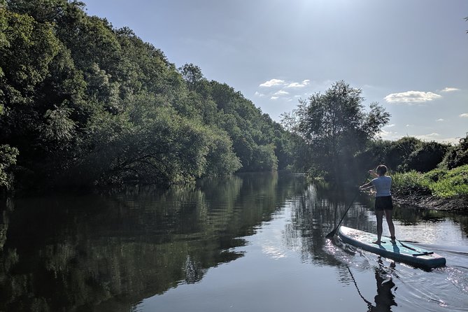 1:1 Private Paddleboarding Tour For Beginners on The River Avon - Learning paddle safety and self-rescue