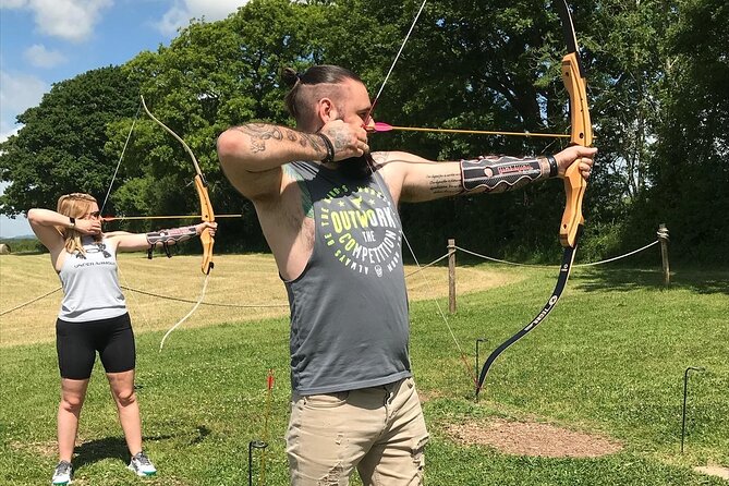 1 Hour Archery Experience in Hereford - The first arrows are about control, not bullseyes