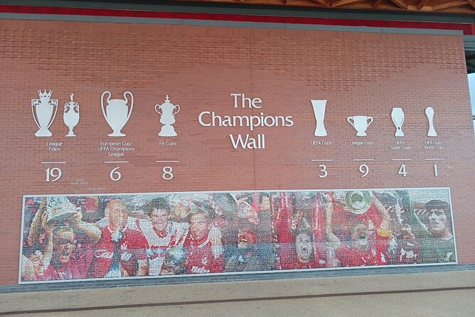 3 Hours Football Stadiums E-Bike Tour in United Kingdom - The Three Graces complete the city view