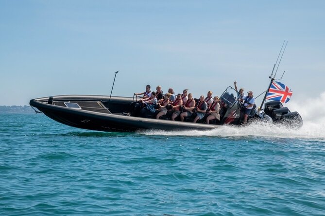 30-Minute Raptor RIB Ride Activity in Torquay - A speed ride with Torquay’s coast as the backdrop