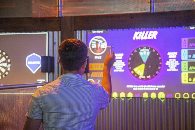 60-minute Augmented Reality Darts - Key points to know before you book