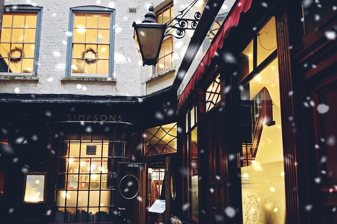 A Christmas Carol and Charles Dickens Old London Walking Tour - Starting at Inner Temple, where Dickens worked