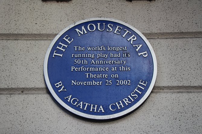 Agatha Christie London Walking Tour - What $23.31 buys you