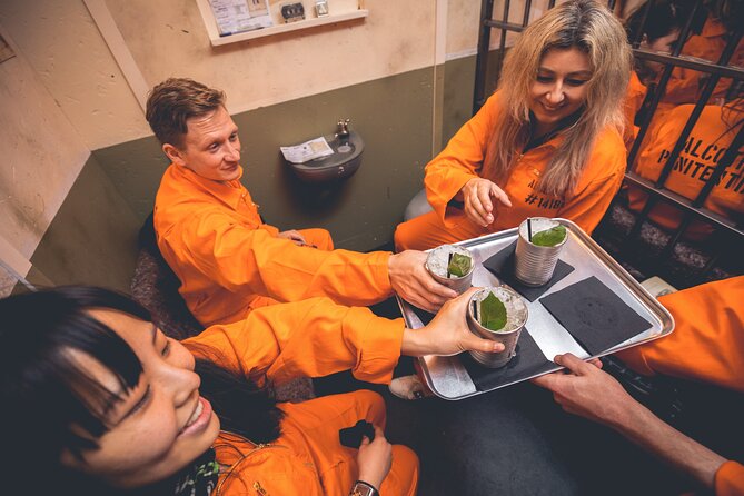 Alcotraz Prison Cocktail Experience in Manchester - Entering Cell Block Three-Four on Watson Street