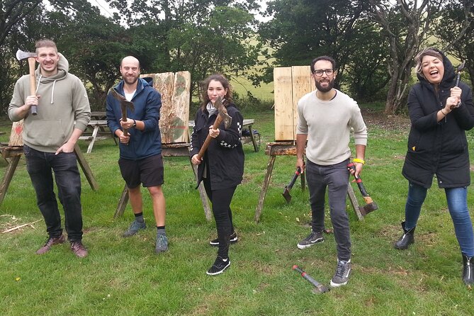 Axe Throwing Session - One Hour - Who will enjoy this activity most?