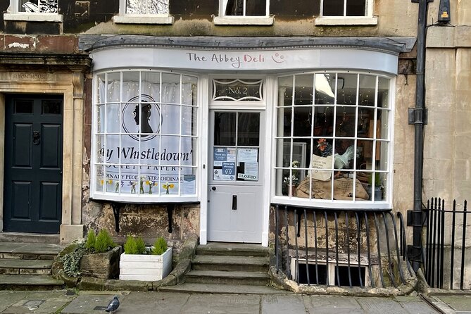 BATH: 2-Hour Bath Walking Tour of Bridgerton Filming Locations - Abbeygate Street and a key Bridgerton moment
