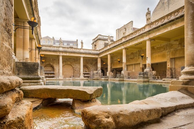 Bath and Cotswold Village Private Car Tour from London - Inside the Roman Baths