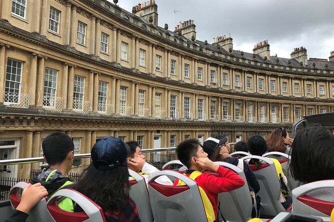 Bath Tootbus Hop-on Hop-off Sightseeing Bus Tour - City Tour: Bath Abbey, the center, and grand Georgian streets