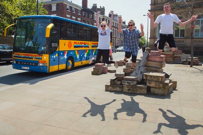 Beatles Magical Mystery Tour - Penny Lane and the famous street sign