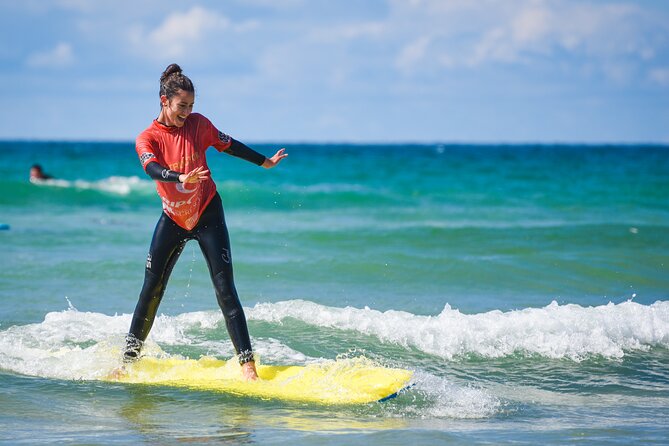 Beginner Surf Lesson in Newquay, Cornwall - Stable Swell foam boards make the first try less daunting