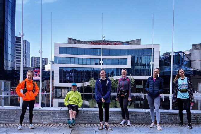 Best of Birmingham 12km Running Tour - The Mailbox and the return to the canals
