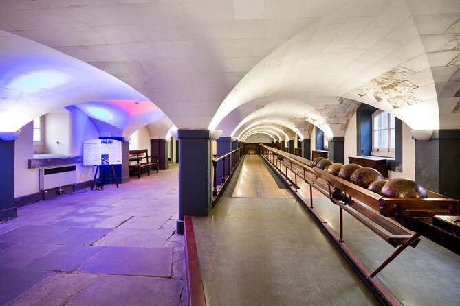 Blockbuster Film Tours - Old Royal Naval College, Greenwich - A quick look at the Victorian Skittle Alley