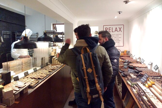 Brighton chocolate tour - Yummm... :) - North Laine, color, and the first tastings