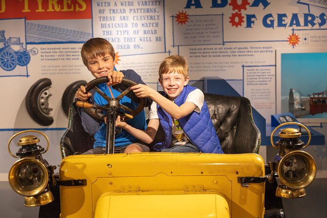 British Motor Museum Entry Ticket in Gaydon - A motoring museum with more than polished old cars