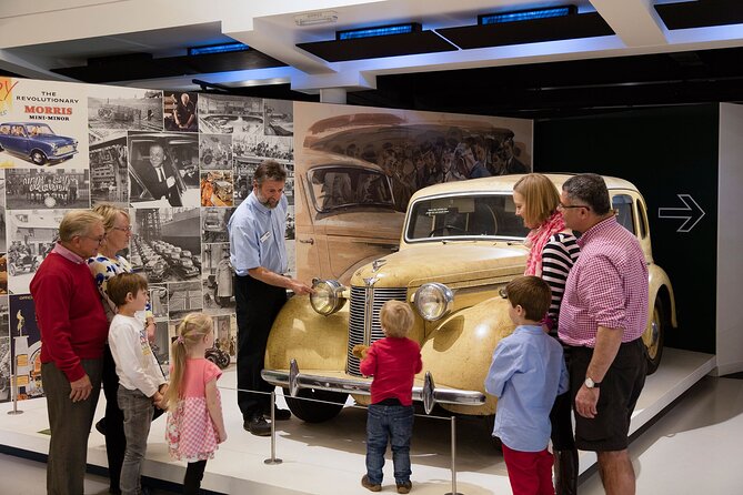 British Motor Museum Entry Ticket in Gaydon - The workshop and special displays