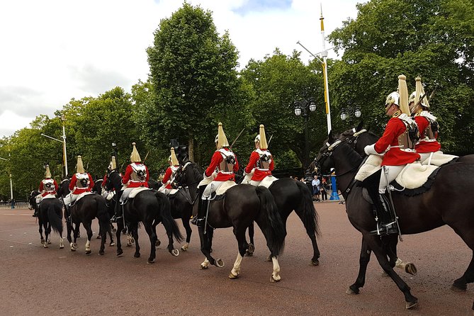British Royalty Walking Tour & Visit the Tower of London - Horse Guards Parade and Whitehall