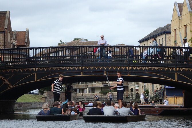 Cambridge University Colleges Guided Punting Tour - Gothic college views from the River Cam
