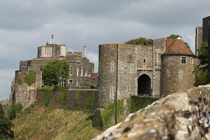 Canterbury Cathedral, Leeds Castle and Dover Castle Private Tour - Dover Castle and the fortress above the Channel