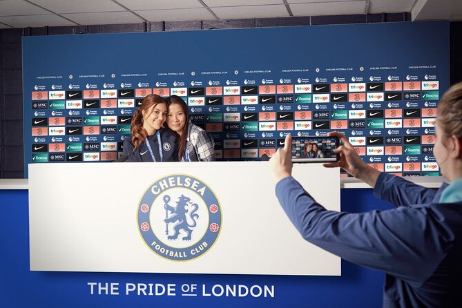 Chelsea FC Stadium Tours and Museum - The tunnel, dug-outs, and pitch-side view
