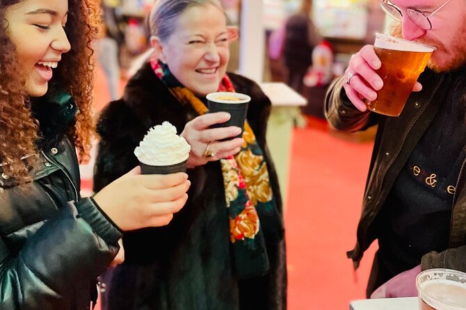 Christmas Lights and Markets Guided Walking Tour with Mulled Wine - Holiday stories that give the lights a purpose