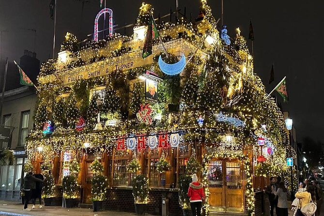 Christmas Lights and Markets London Taxi Tour - Oxford Street starts the night with big displays