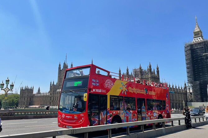 City Sightseeing London Hop-On Hop-Off Bus Tour & Bookable Extras - The blue route reaches Harrods and Kensington