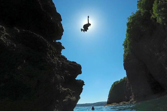 Coasteering Geopark Adventure In Torquay - Sea caves and an ancient coastal story
