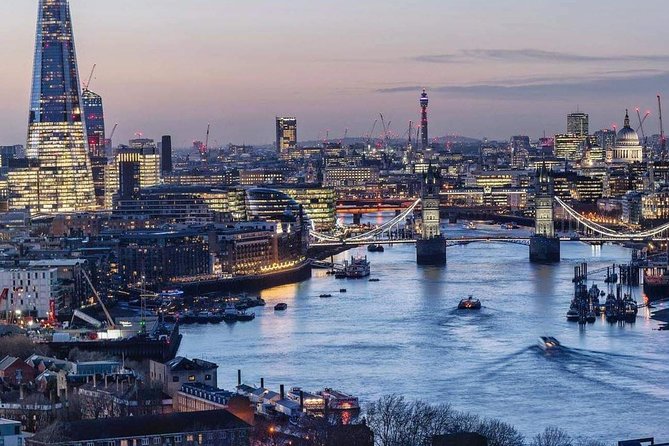Combi Ticket: Westminster Walking Tour, River Cruise & The Shard - Reaching The Shard for the final view