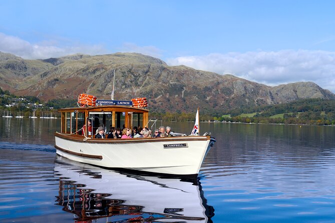 Coniston Water Wild Cat Island Cruise Yellow Route - Key points at a glance