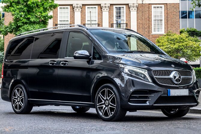 Departure from Central London to Heathrow Airport by Luxury Van - Key points at a glance