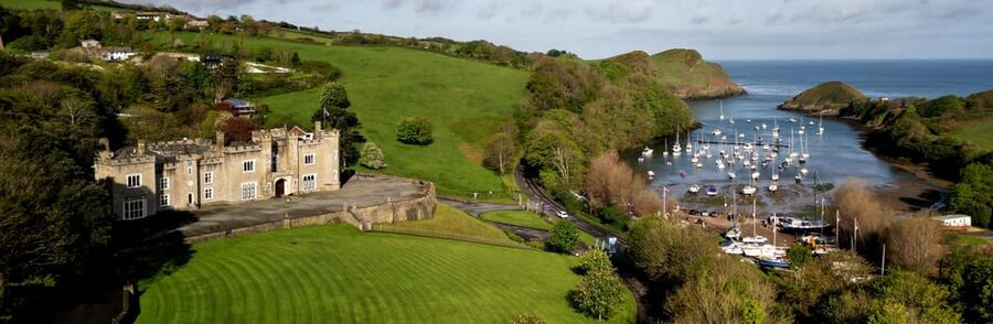 Devon: Watermouth Castle Entry - Gardens, sea views, and room to slow down
