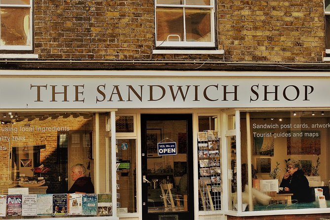 Dover & White Cliffs Tour; Canterbury, Coastal Towns & Castles - Sandwich, the town behind the lunch joke