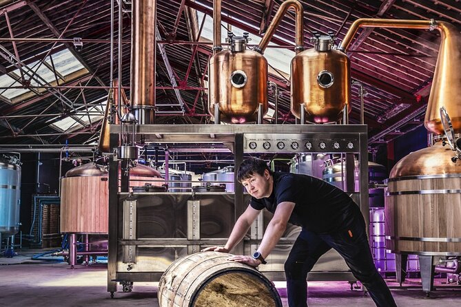 DropWorks Rum Tour - Largest Premium Rum Distillery in Europe! - Meeting Darren and Shaun