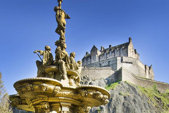 Edinburgh Rail Trip from London with Castle entry and Hop-on Hop-off bus - Edinburgh Castle, the day’s main event