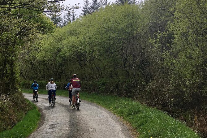 Explore North Cornwall on Electric Bikes - Morwenstow church and the cliffs nearby