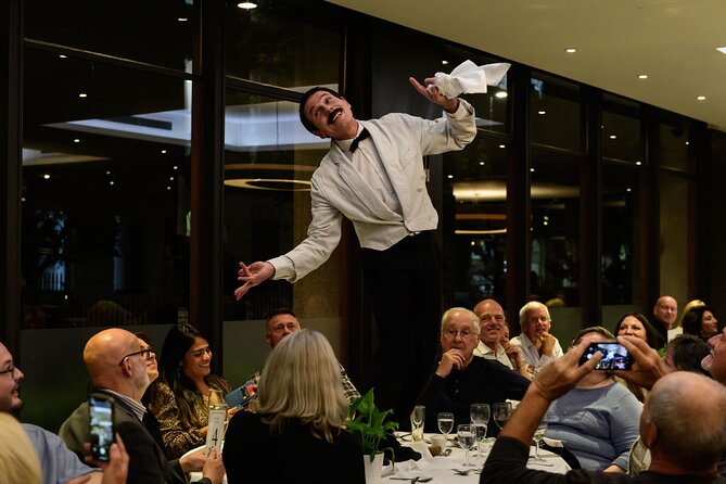 Faulty Towers The Dining Experience in London - The three-course meal and its role in the comedy
