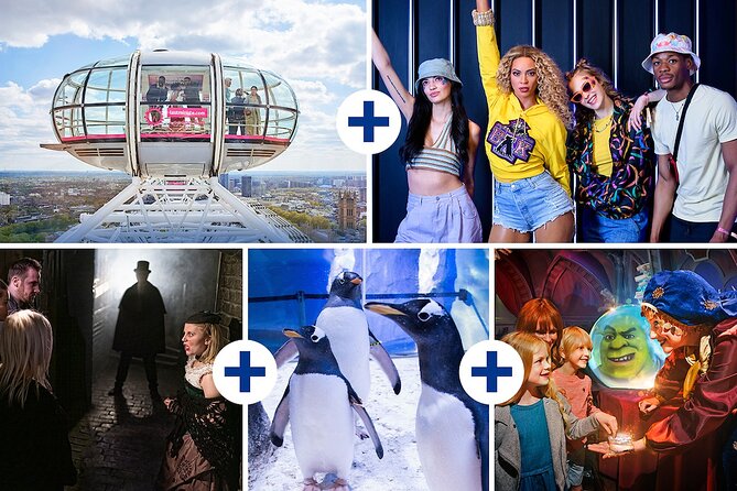 Five attraction pass including Madame Tussauds & The London Eye - Madame Tussauds: the required first stop