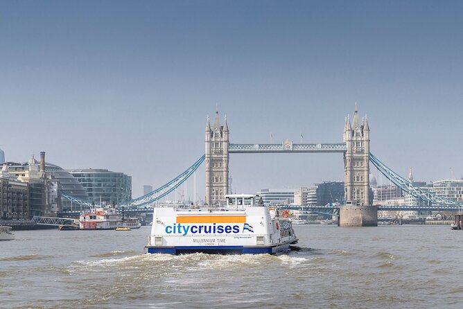 Fully Flexible Thames River Cruise - The real duration: short legs, waits, and return trips