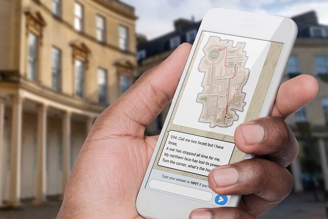 Fun, Flexible Treasure Hunt Around Bath with Cryptic Clues & Hidden Gems - Starting beside Bath Abbey