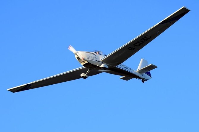 Gliding Experience in Devon - Taking off from Dunkeswell Airfield