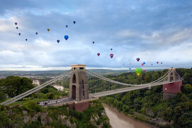 Guided Walking Tour Suspension Bridge Clifton Splendour & City. - A tucked-away view of Brunel’s SS Great Britain