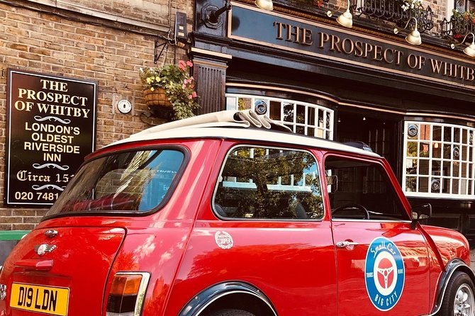 Half Day Tour in a classic Mini Cooper - Covent Garden by way of Seven Dials