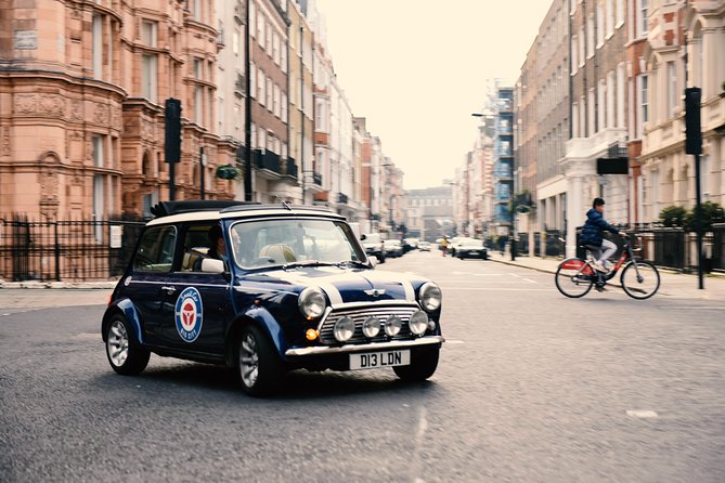 Half Day Tour in a classic Mini Cooper - Borough Market, with artisan coffee