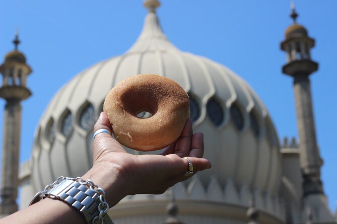 Handcrafted Donuts & Tea: Brighton's Artisan Sweet Treat Tour - Afloat turns a donut into public art