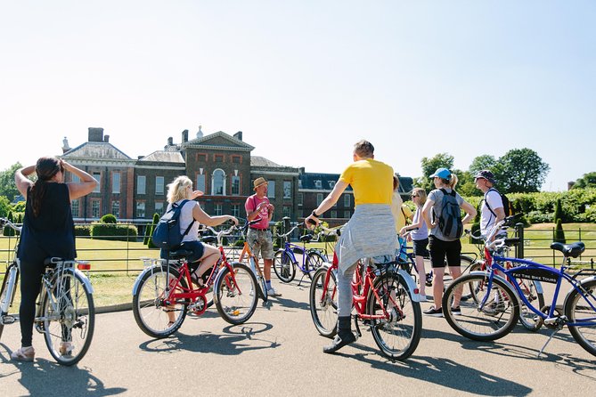 Highlights of Royal London Bike Tour including Hyde Park - Westminster Abbey and the coronation route