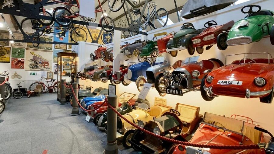 Lakeland Motor Museum Entry Ticket - The Bluebird display and Donald Campbell’s record car