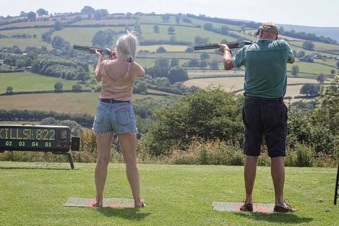 Laser Clay Shooting - The value of $35.65 for a one-hour session