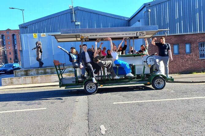 LIverpool beer or prosecco bike tour - Key points before you book