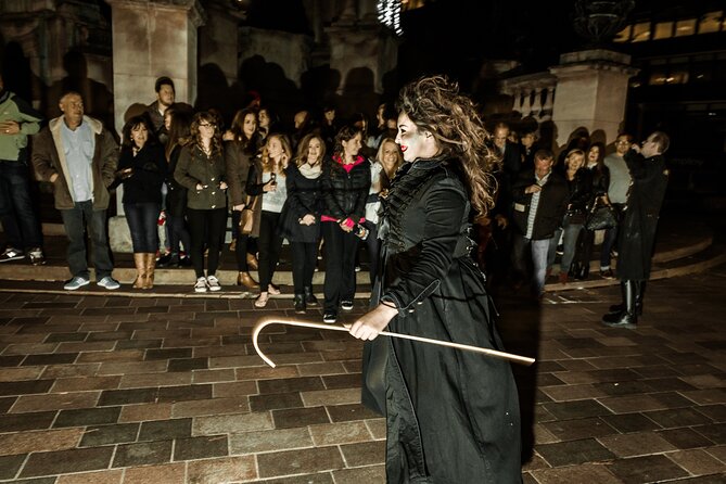 Liverpool Hidden History and Dead House Evening Walking Tour - Our Lady and Saint Nicholas Church after dark